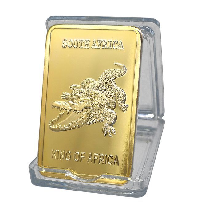 Copper Commemorative Coin Animal Alligator Medal Collection Collector