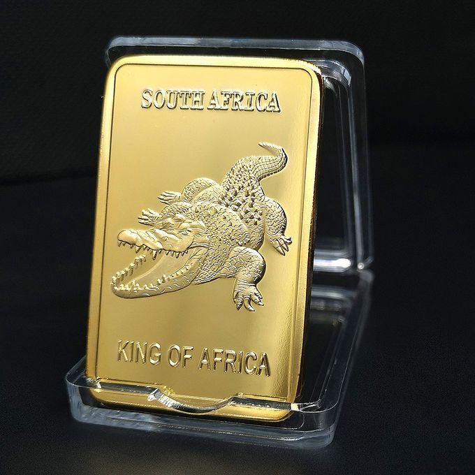 Copper Commemorative Coin Animal Alligator Medal Collection Collector