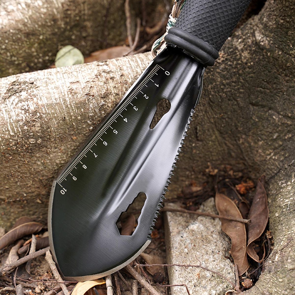 Sawing Cutting Garden Shovel Versagrip Mini Garden Shovel Portable Black