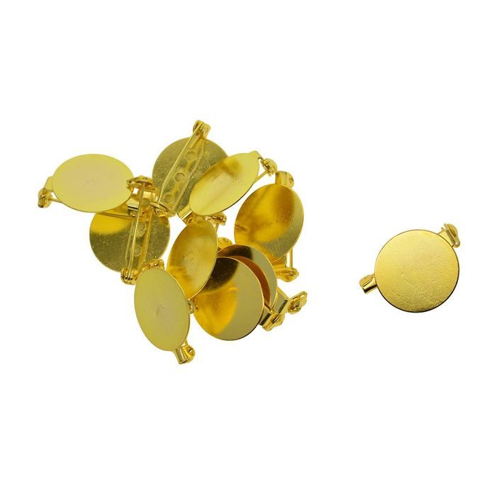 10Pcs Metal Butterfly Clutch Tie Tacks Pin Back Replacement Blank Pins