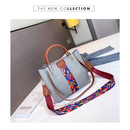 Woman Leather Hand Bag - Set Of 4
