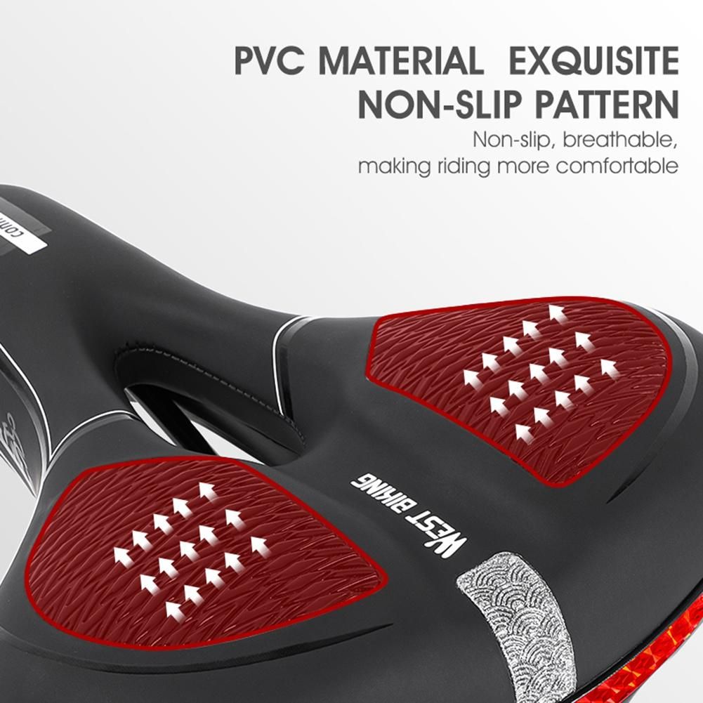 WEST BIKING Bicycle Saddle MTB Bike Seat Waterproof Soft