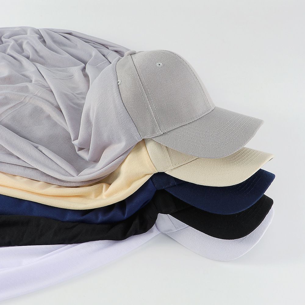 2022 New Muslim Fashion Baseball Caps With Jersey Scarf Hijab Shawl Hat Scarf Set Turban Bonnet WJ