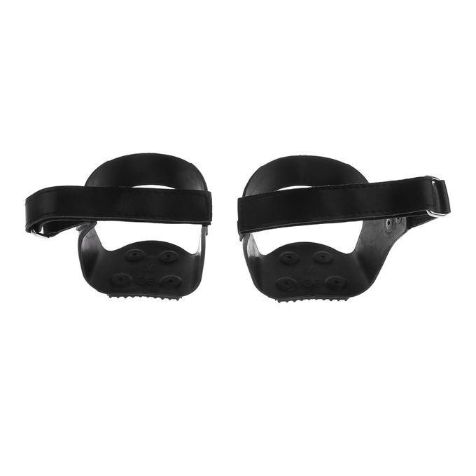 Reflective Anti Slip Shoe Heel Grips Ice Cleats Spikes Snow Gripper