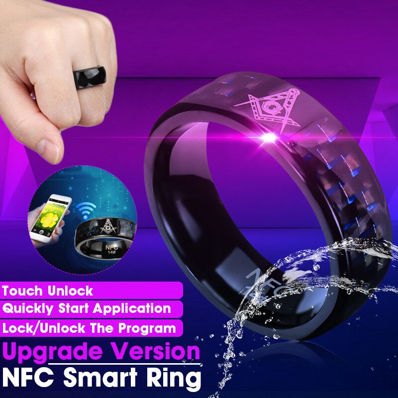 Android Mobile Connect Smart Magic Finger Ring Intelligen Size: 14