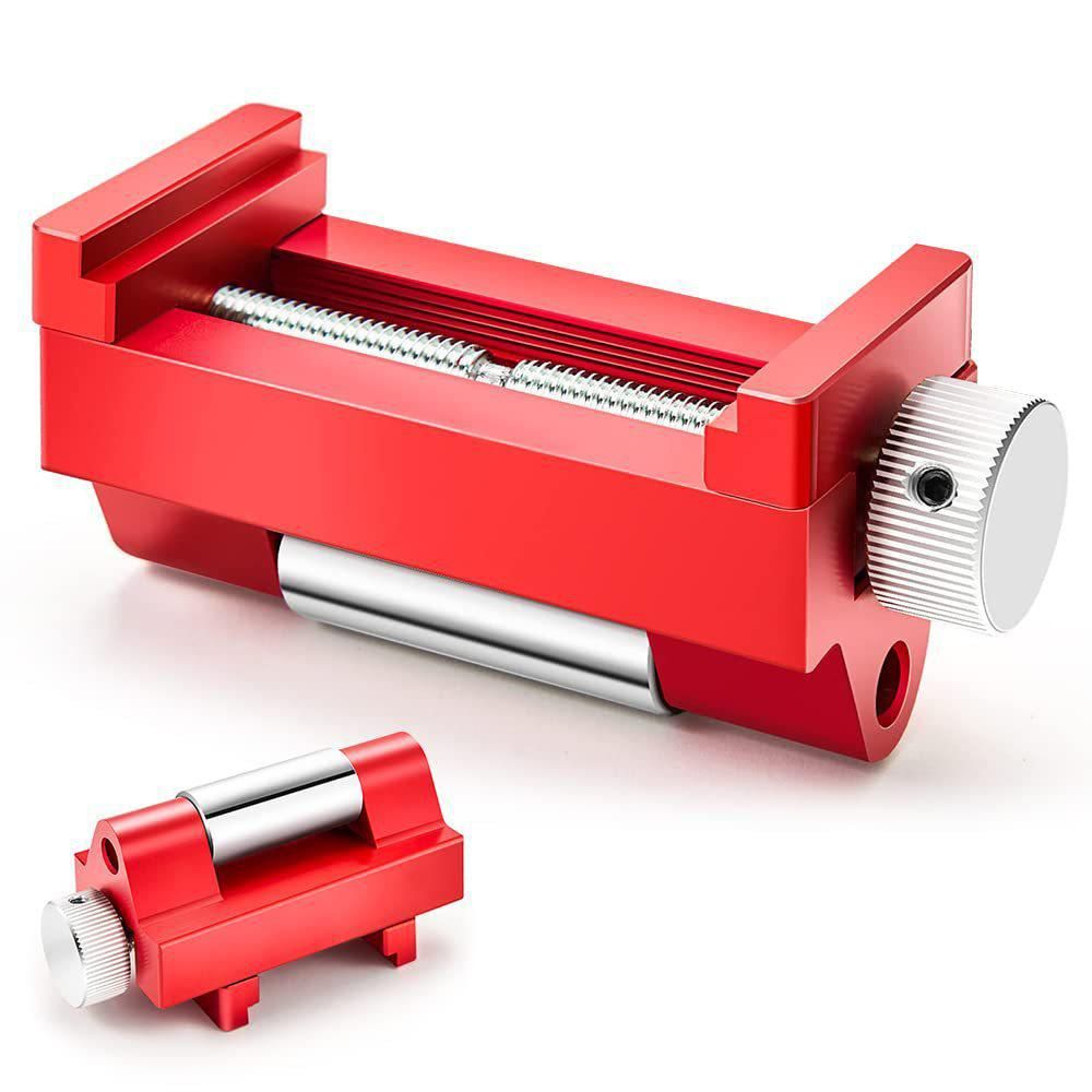 Aluminum Angle Adjustable Sharpener Woodworking Perforator Woodworking Tool Sharpening Jig Width Adjustment Inclined Edges Wood Chisel Fixing Bracket