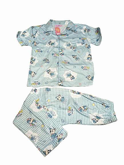 Quality Unisex Children Pyjamas Night Wear Cotton