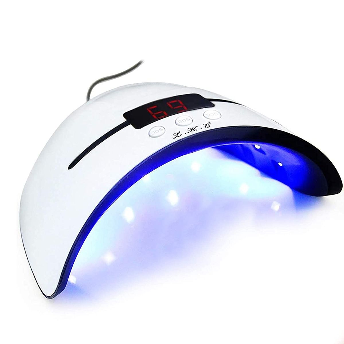36w UV Lamp Nail Gel Dryer  - White