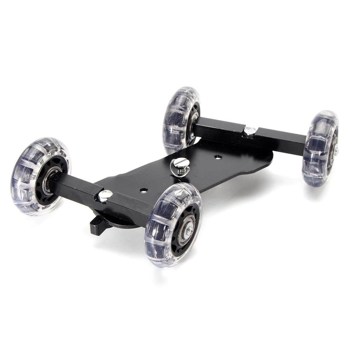 Table Camera Video Wheels Rail Rolling Track Slider Mobile Dolly Car Glide Set