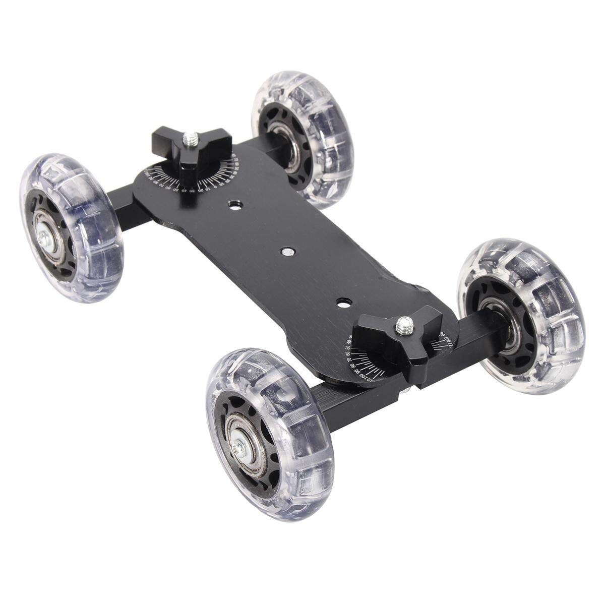 Table Camera Video Wheels Rail Rolling Track Slider Mobile Dolly Car Glide Set