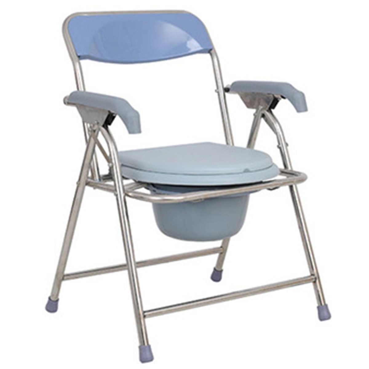 Toilet Seat Commode Panel Potty Chairs Elderly Sturdy Square