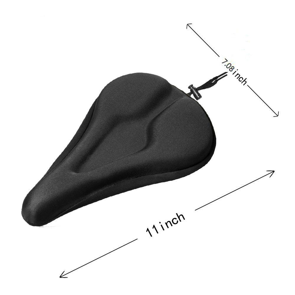 Gel Bike Seat Cover Soft Bicycle Seat Water Dust Resistant
