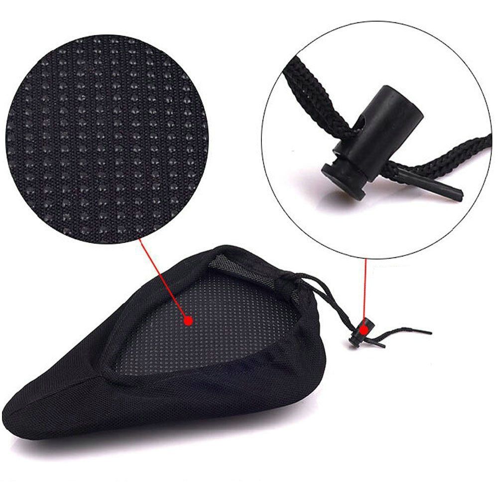Gel Bike Seat Cover Soft Bicycle Seat Water Dust Resistant
