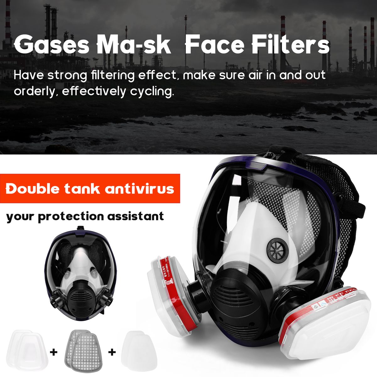 Gases Ma-sk Chemical Sprays Paint Anti-formaldehyde