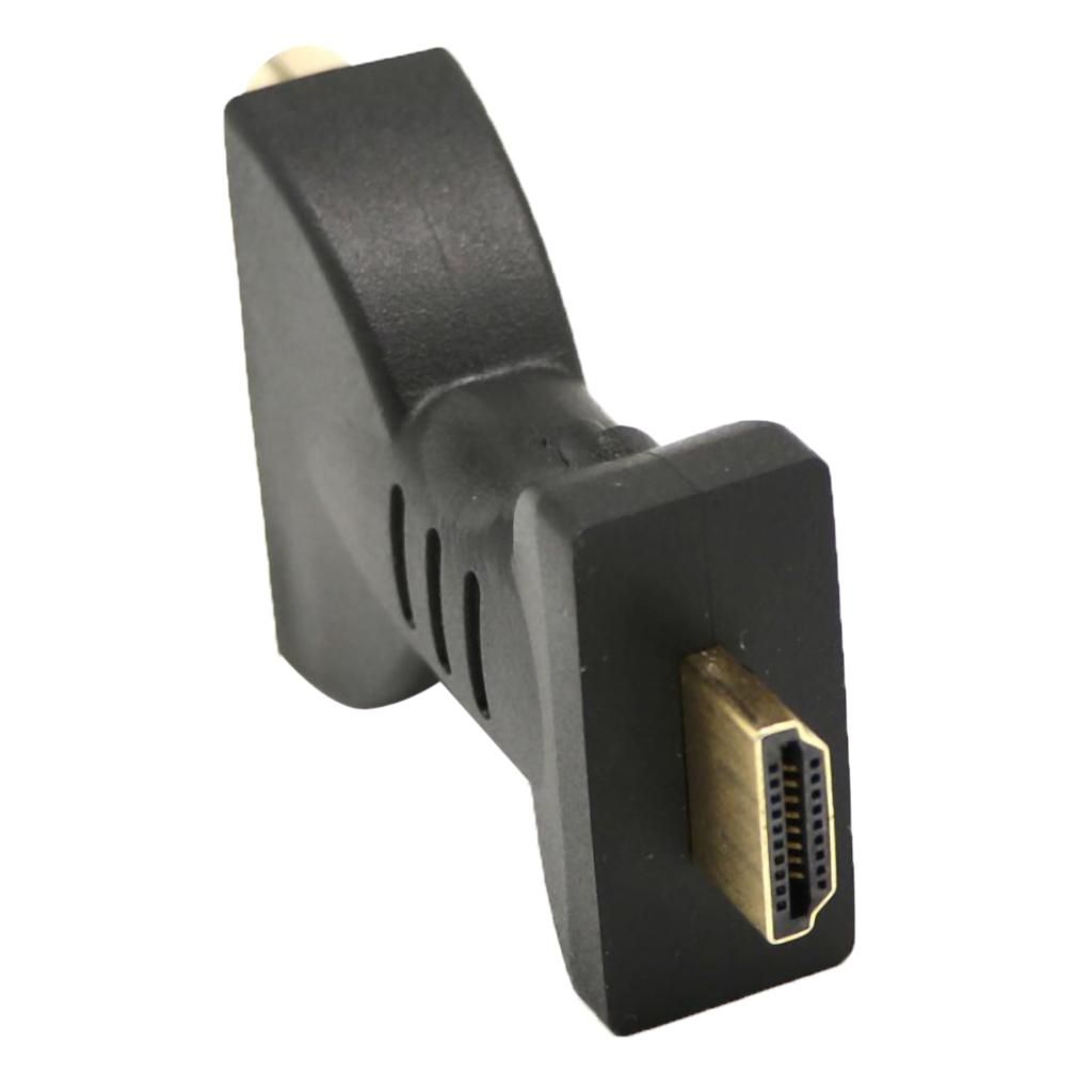 Gold-Plated Male To 3 Video Audio AV Adapter For 1080P
