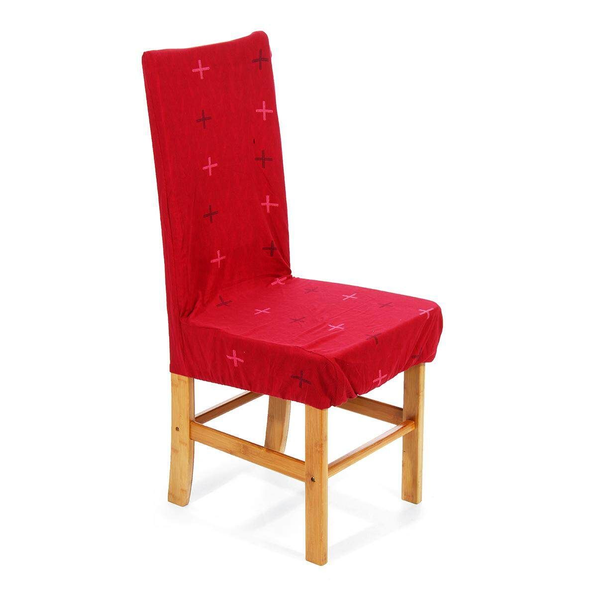 Dining Room Banquet Removable Dining Chair Seat Cover Party Decor Elastic Force