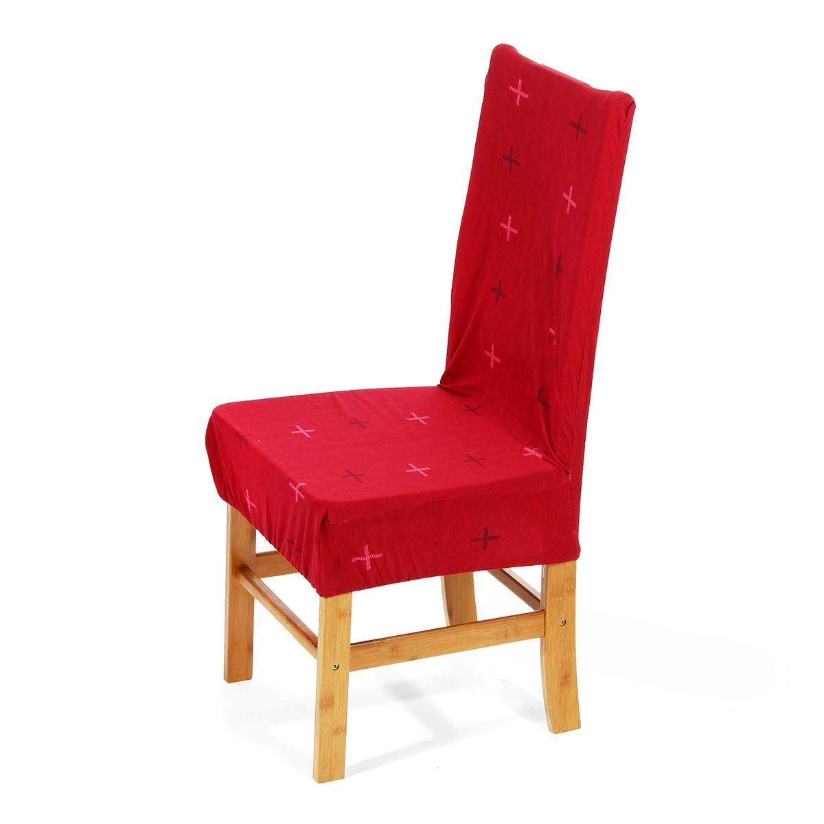 Dining Room Banquet Removable Dining Chair Seat Cover Party Decor Elastic Force