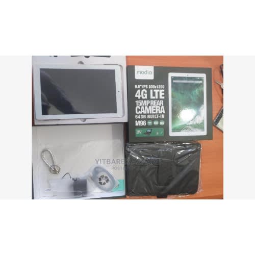 Modio M96 - Dual Sim Tablet - 9.6" - 64GB ROM - 3GB RAM - Keyboard - Touch