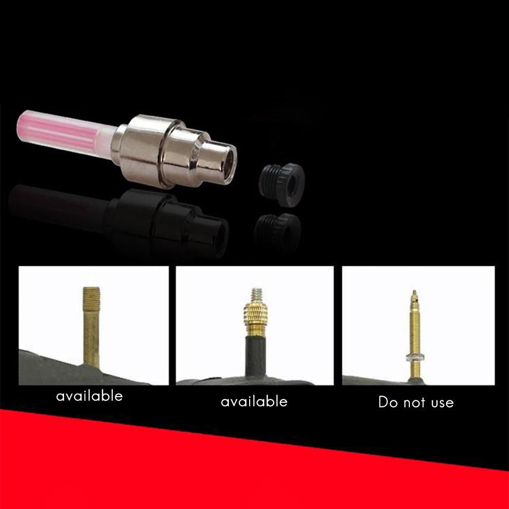 Bike Light with No Battery Mountain Road Bike Bicycle Lights LEDS Tyre Tire Valve Caps Wheel Spokes LED Light BL0157