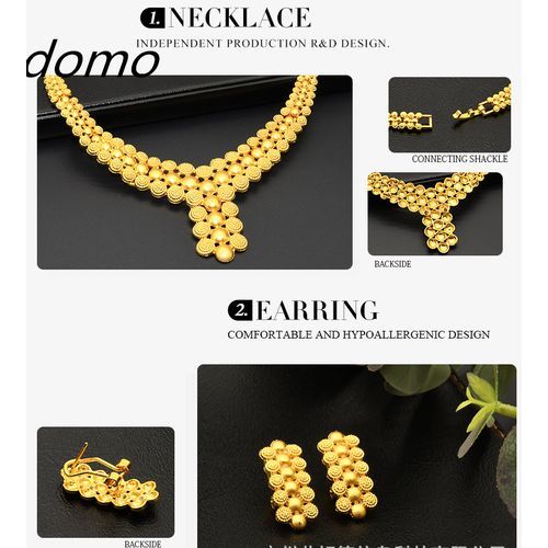 Exquisite High-end Wedding Engagement Jewelry Set Bridal Jewelry Set 4-piece Set