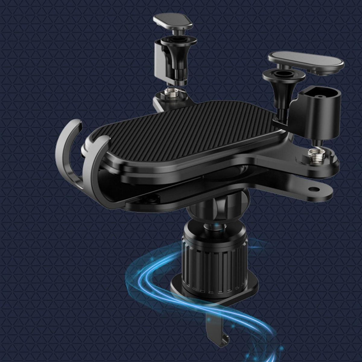 1 Set Car Phone Mount Firmly Fixed High Strength Car Navigation Bracket