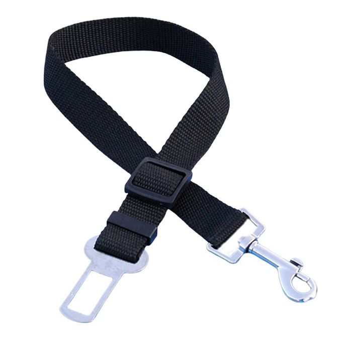 Pet Dog Cat Car Seat Belt Adjustable Harness Seatbelt Lead Leash聽Pet Supplies-black-