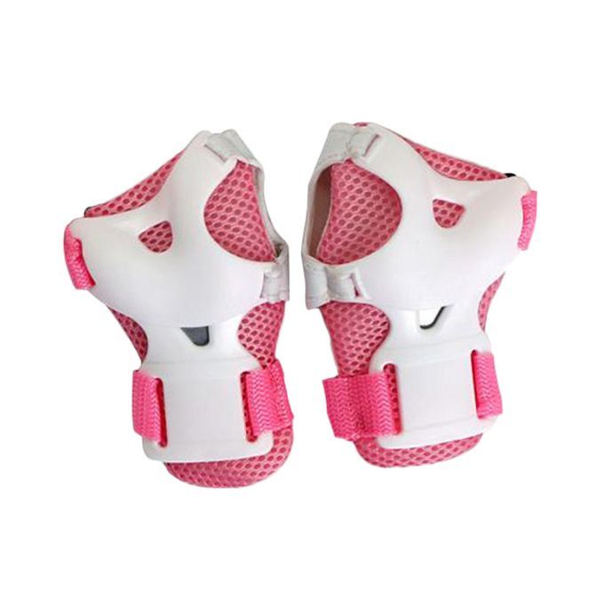 6 Kids/Youth Knee Pad Elbow Pads  Guards For BMX Multi Pink