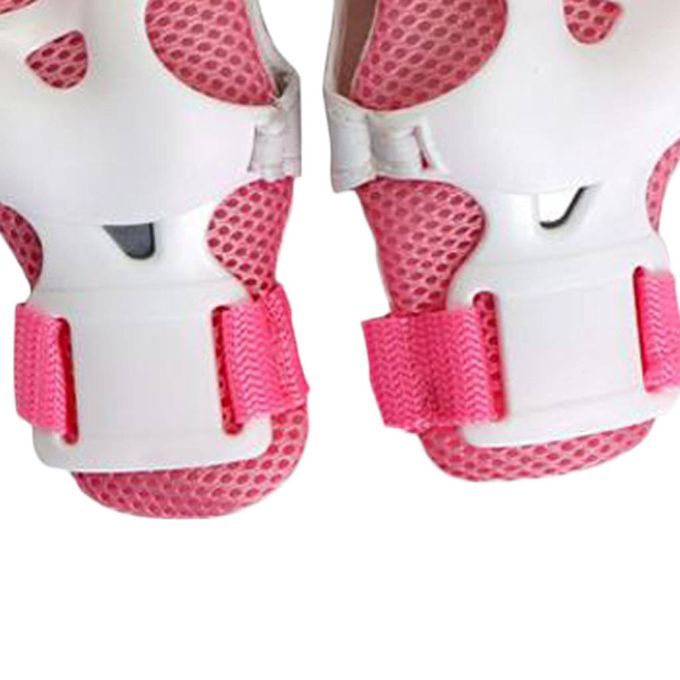 6 Kids/Youth Knee Pad Elbow Pads  Guards For BMX Multi Pink