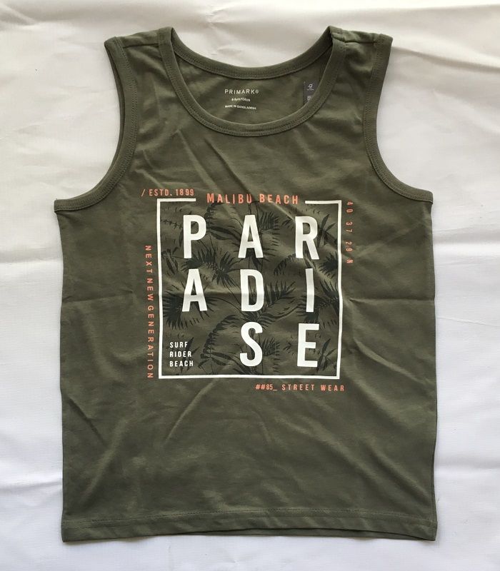 Boys Malibu Beach Paradise Sleeveless Tee