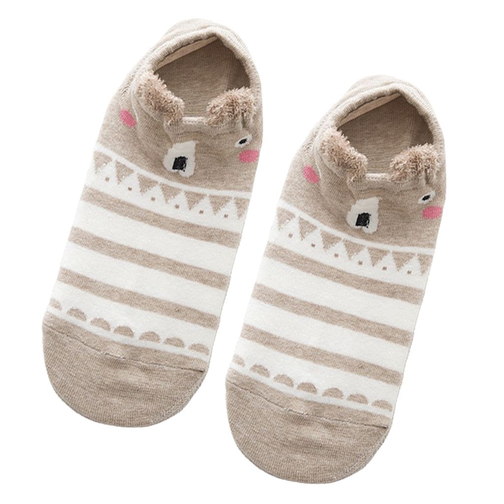 Cotton Nonslip Loafer Boat Socks Summer Autumn Low Ankle
