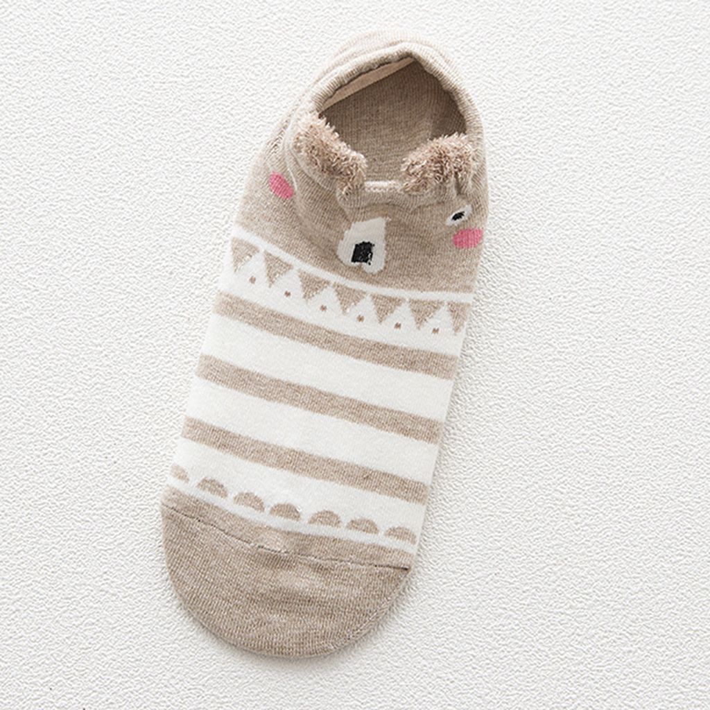 Cotton Nonslip Loafer Boat Socks Summer Autumn Low Ankle