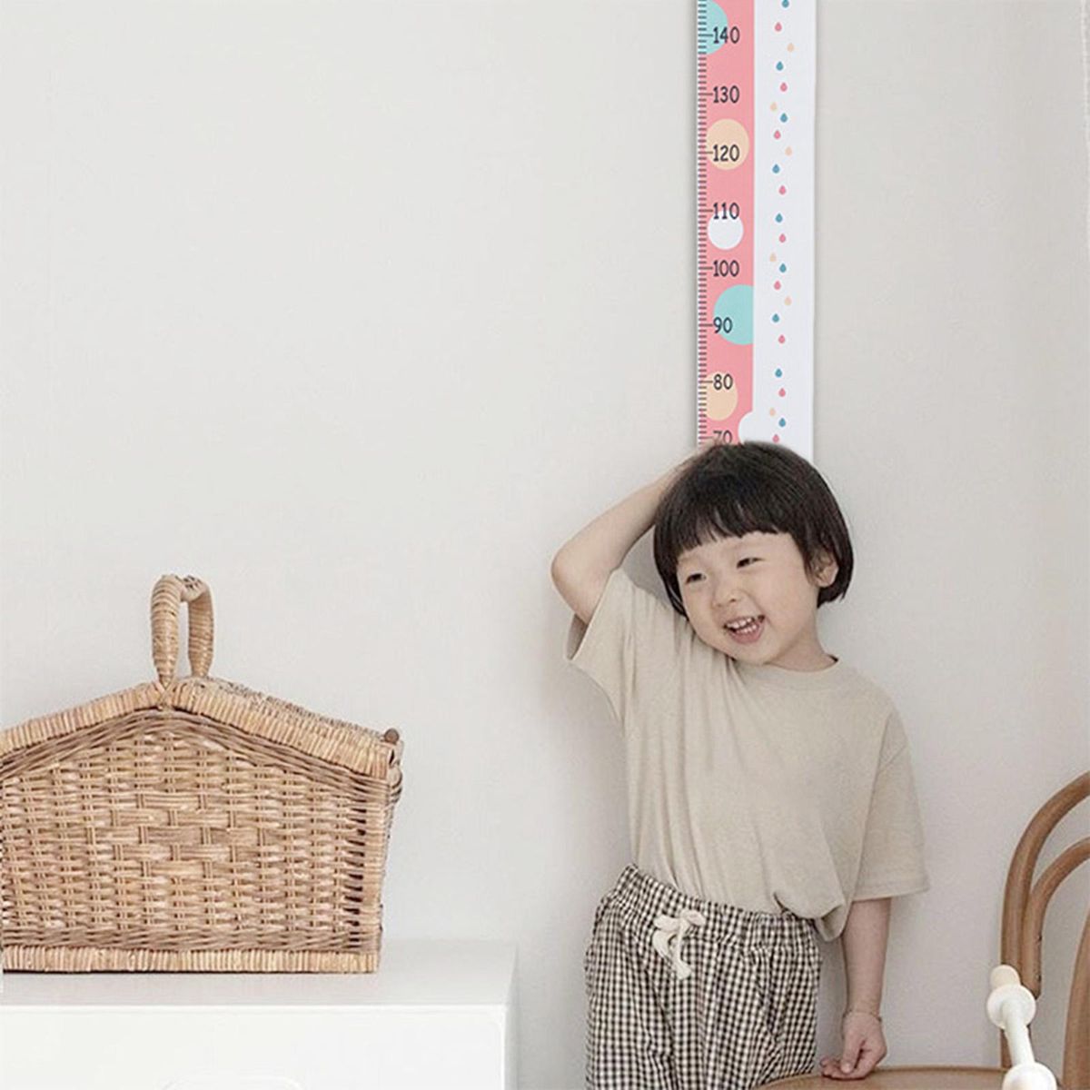 Baby Growth Chart Hanging Kids Height Measuring Ruler For Giraffe