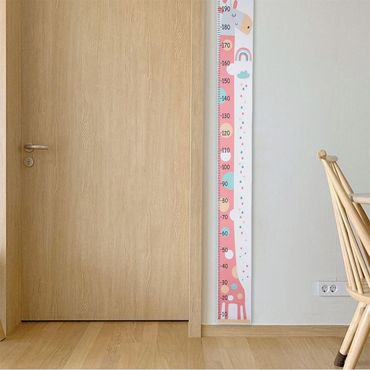 Baby Growth Chart Hanging Kids Height Measuring Ruler For Giraffe