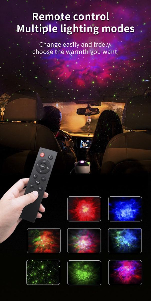 Creative Astronaut Projector USB Table Lamp-Recharging Type