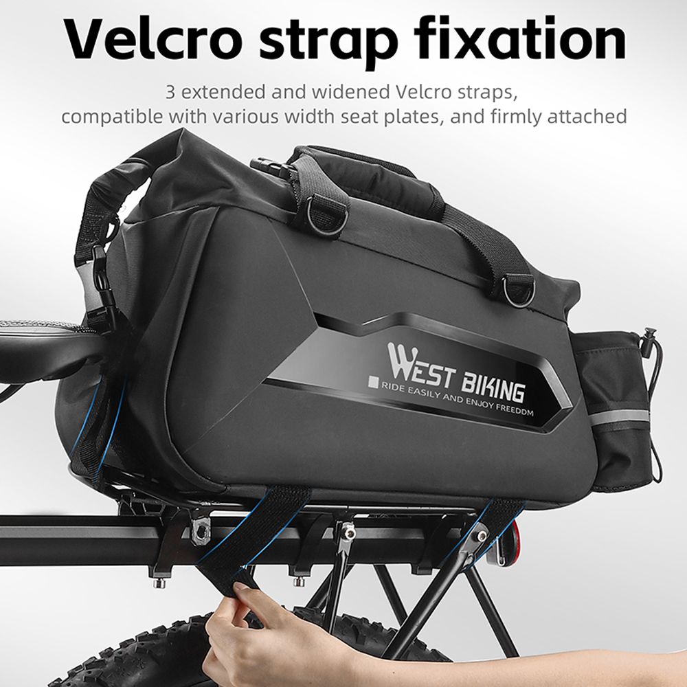 Expandable Bike Rear Seats Bag Bicycle Riding Storage Bag