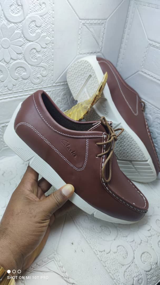 Men Trendy Fashion Lace-up Shoe Brown