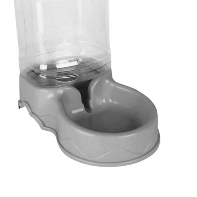 AUTOMATIC PETS WATER DISPENSER Puppy Dish Food Gray Water Feeder