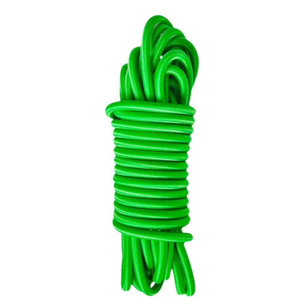 Elastic Bungee Rope Expander Rope Tarpaulin Rope Tension Rope Green