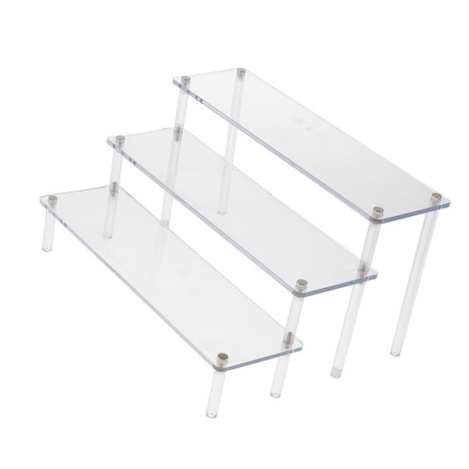 3Tier Acrylic Rack  Figure Model Desktop Storage Display Stand