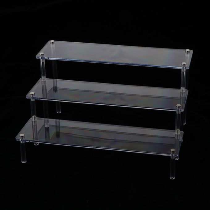 3Tier Acrylic Rack  Figure Model Desktop Storage Display Stand