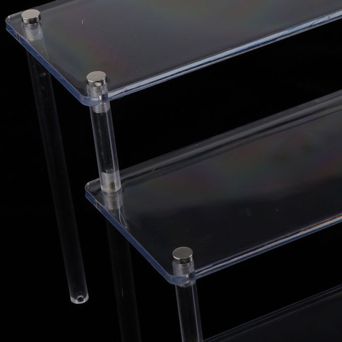 3Tier Acrylic Rack  Figure Model Desktop Storage Display Stand