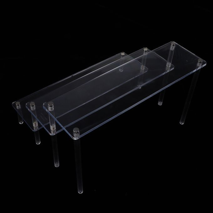3Tier Acrylic Rack  Figure Model Desktop Storage Display Stand