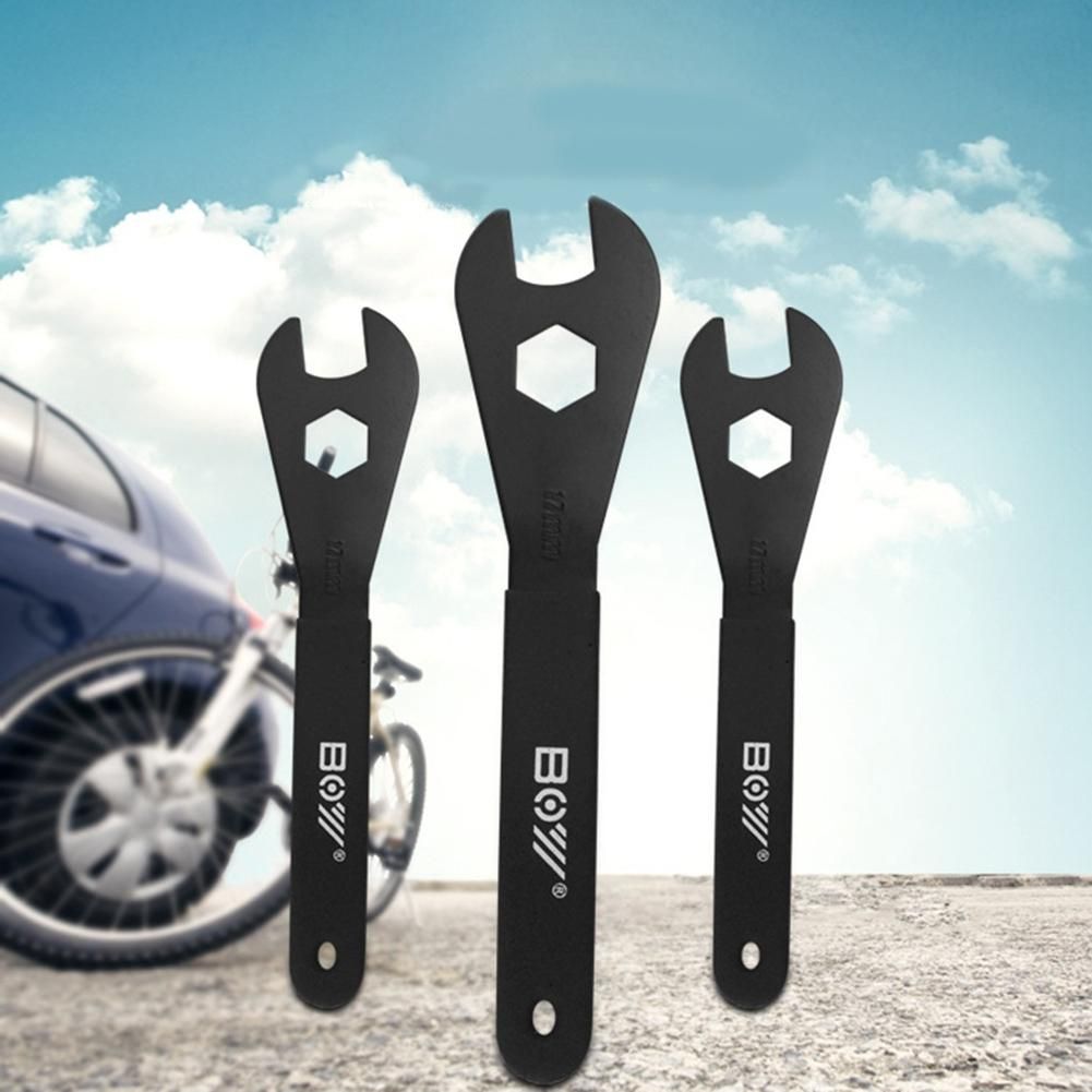 BOY 7Pcs Bike Hub Cone Wrench Wheel Axle Pedal