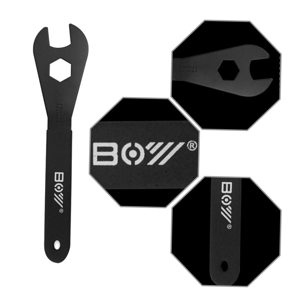 BOY 7Pcs Bike Hub Cone Wrench Wheel Axle Pedal