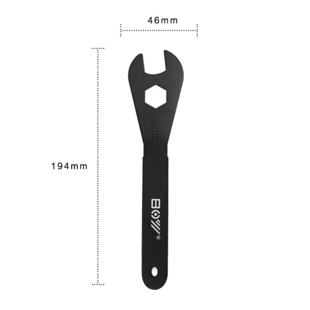 BOY 7Pcs Bike Hub Cone Wrench Wheel Axle Pedal