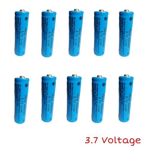 10 Pieces 3.7volts Rechargeable Solid Lithium Battery