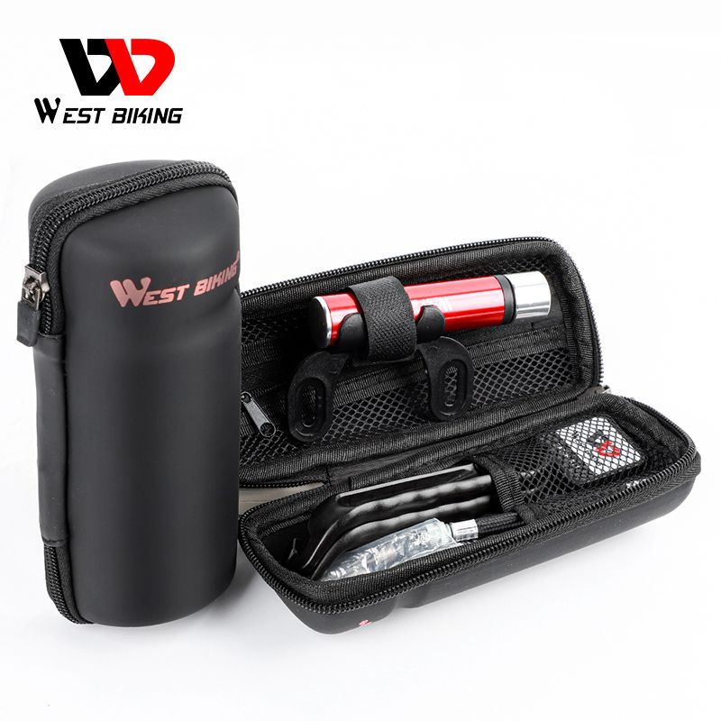 WEST BIKING Bicycle Repair Tool Kit Bike Pump Tire Tyre