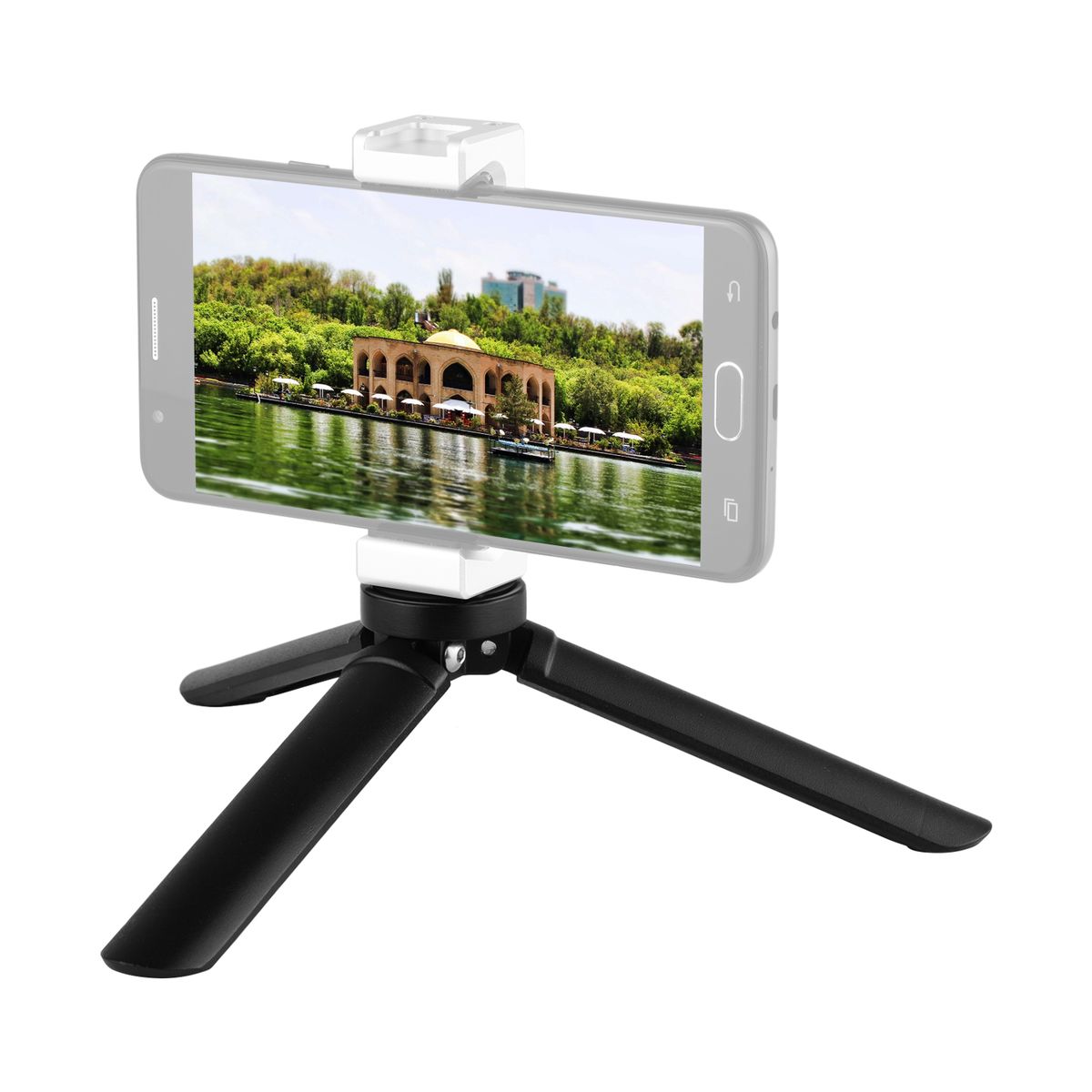Mini Desktop Metal Tripod Stand 1/4 Inch Screw For