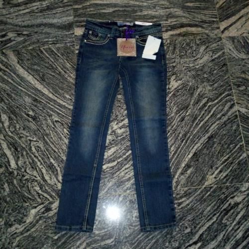 Kids Solid Skinny Jean For Girls