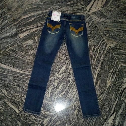 Kids Solid Skinny Jean For Girls